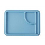 Поднос для завтрака прямоугольный с тремя отсеками из полипропилена DK TRAYS